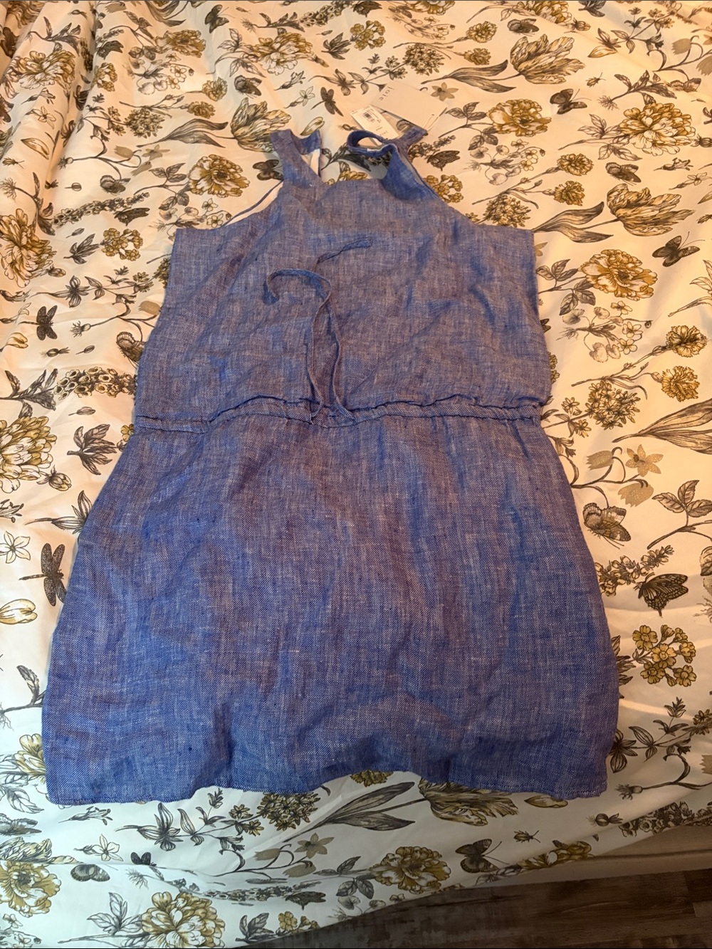 Joie Blue Sleeveless Halter Casual Dress for Girls